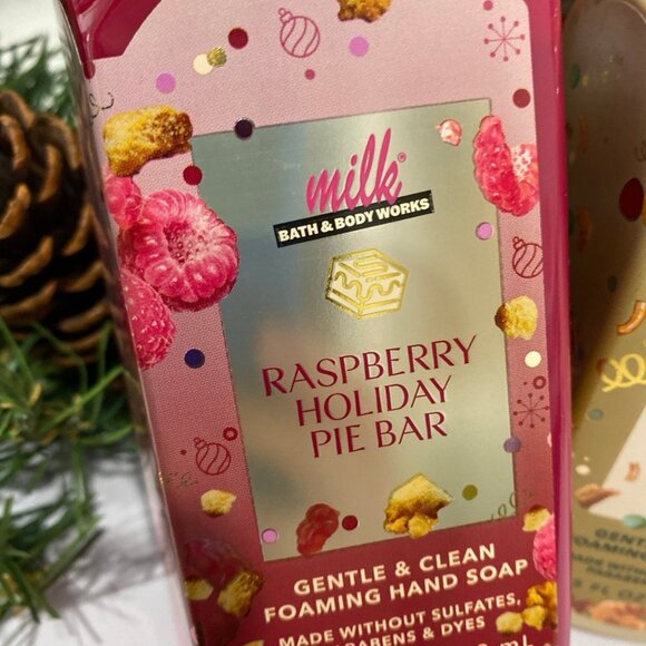 Bath & Body Works Christmas Holiday Milk Bar Collection Hand Soaps-3 - Picture 2 of 10